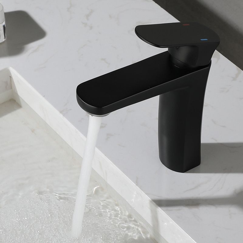 Square 1-Handle Basin Faucet 1 Hole Basin Faucet