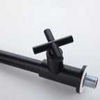 Wall-mounted faucet single lever mixer basin faucet for the bathroom
