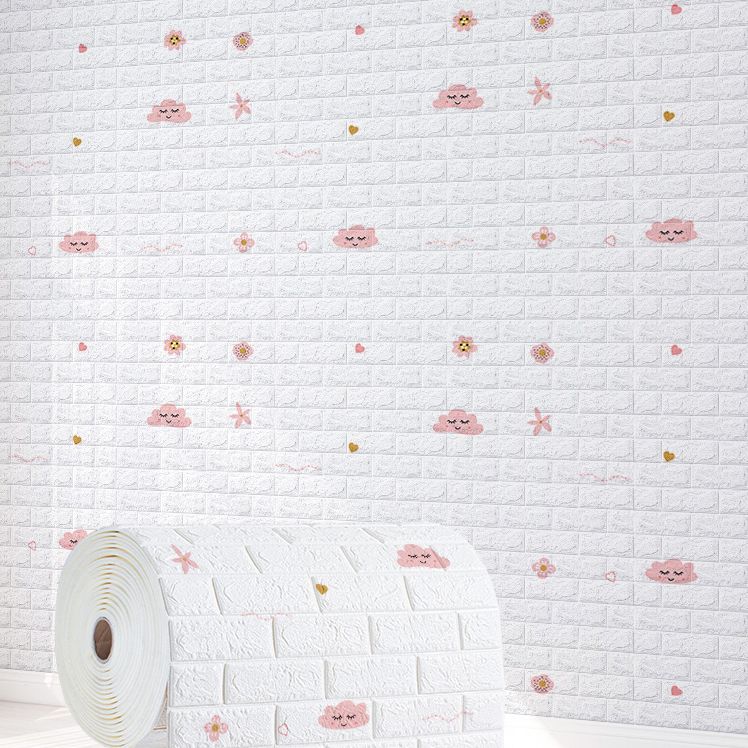 Industrial Wall Panel 3D Printing Bathroom Wall Panels in White