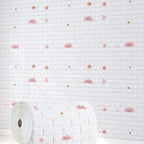 Industrial Wall Panel 3D Printing Bathroom Wall Panels in White