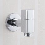 Industrial Wall-Mounted Bathroom Faucet Knob Handle Brass Faucet