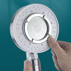 Modern Handheld Showerhead Adjustable Spray Pattern Showerhead made of Stainless Steel