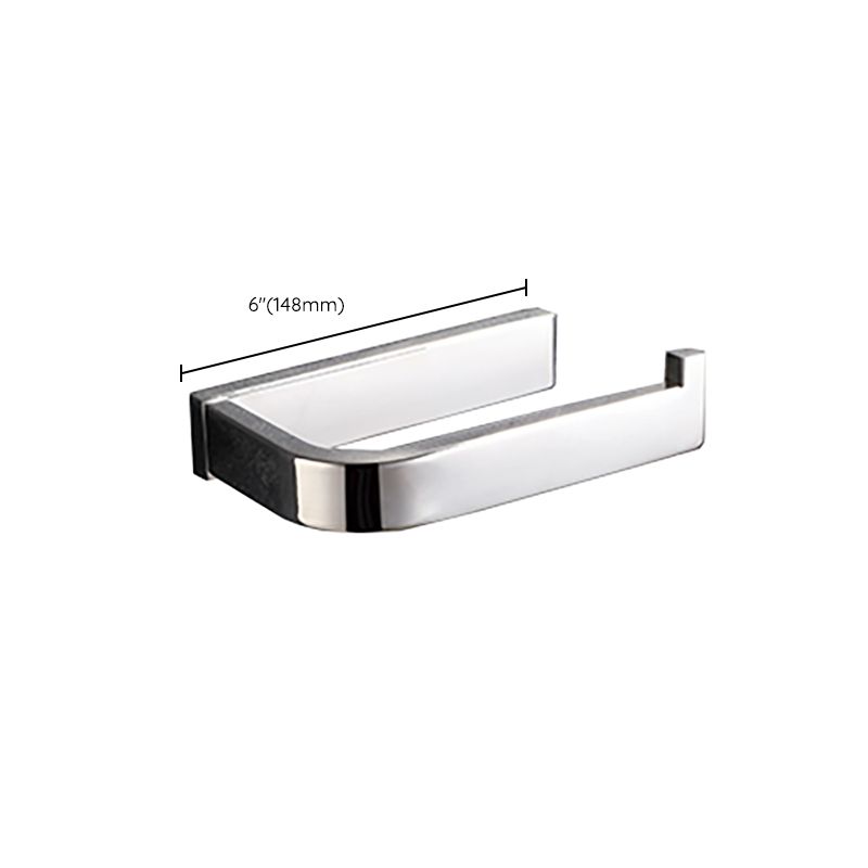 Modern Bathroom Element Set Paper Holder Gray Towel Bar Bathroom Accessory Set