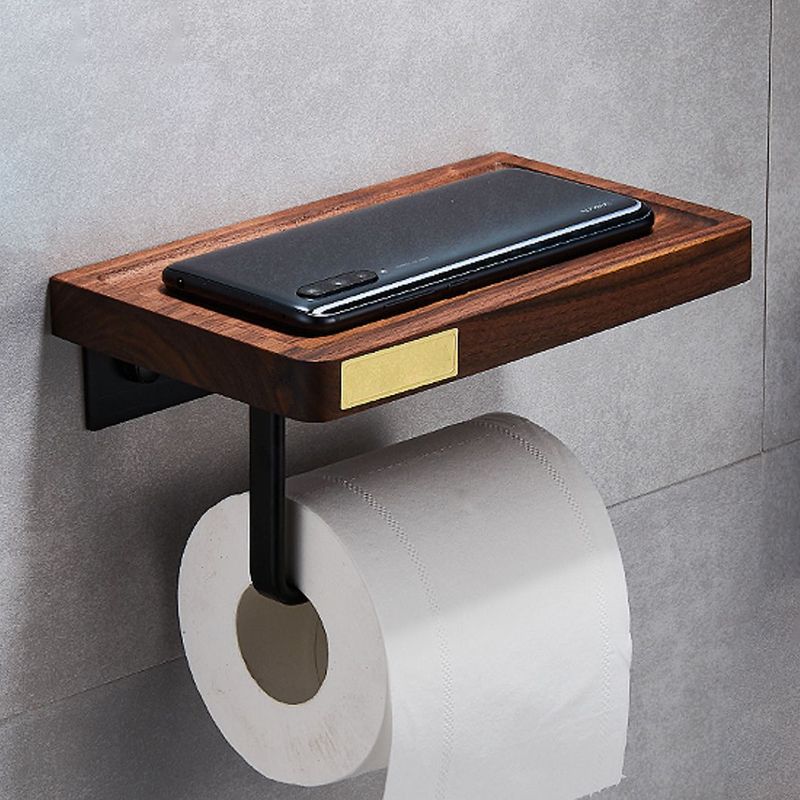 Metal Bathroom Accessories Set Walnut Brown Bathroom Accessories Set