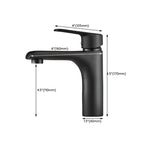 Basin Waterfall Outlet Single Lever Tap with LED Light