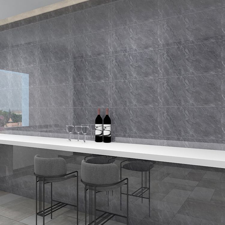 Rectangular Mold Resistant Tile PVC Single Peel & Stick Tile for Backsplash Wall