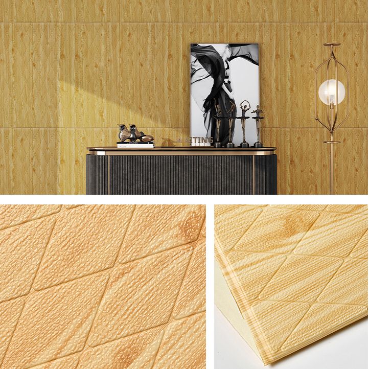 Plastic Wall Paneling Peel and Stick 3D Wall Paneling with waterproof