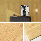 Plastic Wall Paneling Peel and Stick 3D Wall Paneling with waterproof