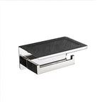 Modern Bathroom Element Set Paper Holder Gray Towel Bar Bathroom Accessory Set