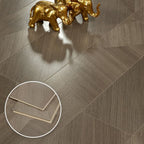 Water-resistant laminate click-lock brown wood laminate flooring