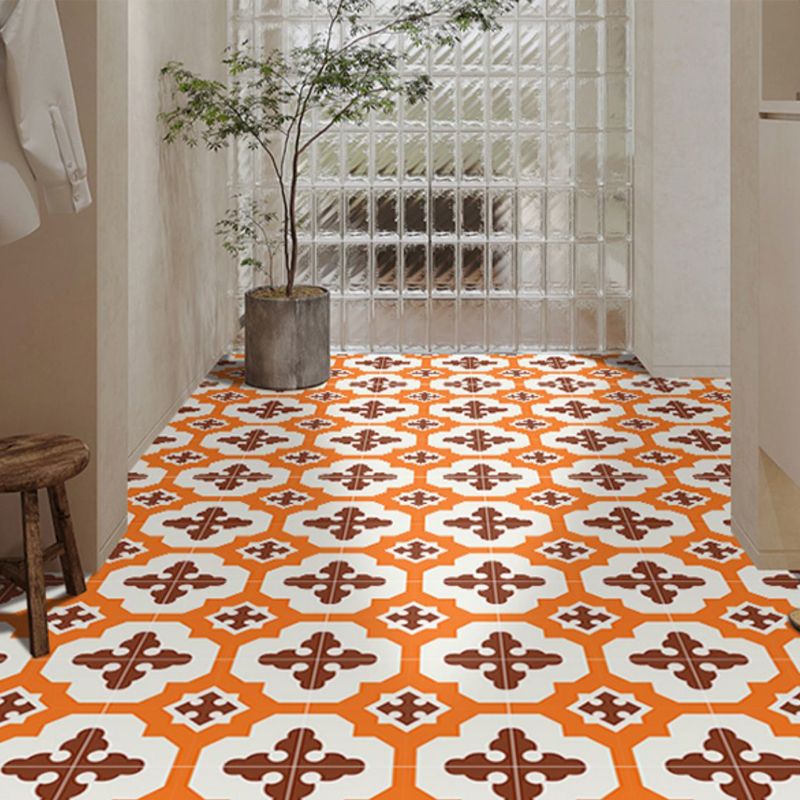 Peel and Stick Vinyl Flooring PVC Sample Vinyl Flooring with Square Edge