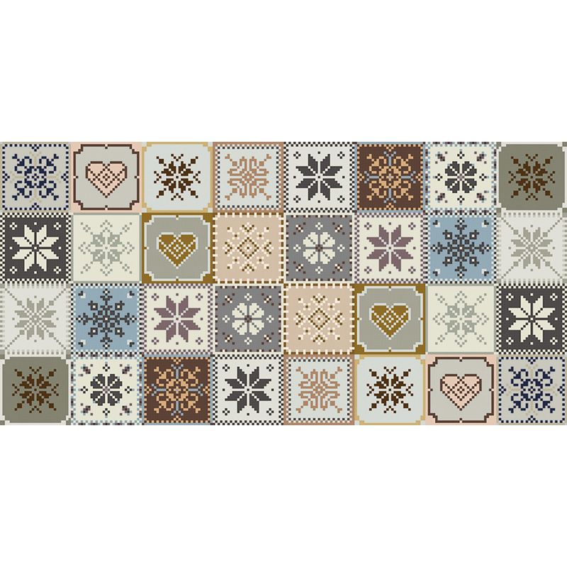 Modern Peel-and-Stick Wall Tile Mosaic Peel-and-Stick Tile
