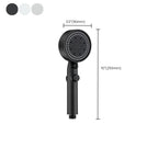 Plastic Showerhead Modern Bathroom Showerhead with Adjustable Spray Pattern