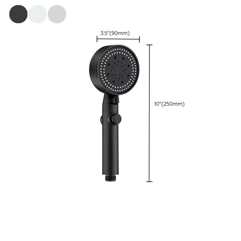 Plastic Showerhead Modern Bathroom Showerhead with Adjustable Spray Pattern