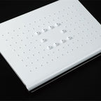 Rectangular Fixed Shower Head Traditional Ceiling Mounted Shower Head