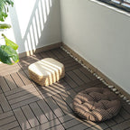 Wooden Floor Tile Solid Color Click Lock Non-Slip Outdoor Terrace
