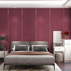 3D-embossed splash guard panels peel and stick solid color wall cladding