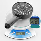 Modern Handheld Showerhead Adjustable Water Flow 5 Settings Wall Mounted Showerhead