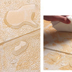 Modern Pearl Wall Bowls PVC Foam Wall Access Panel Peel and Stick Wall Tiles