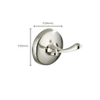 Metal Bathroom Set Traditional Style Nickel Bathroom Accessories Set