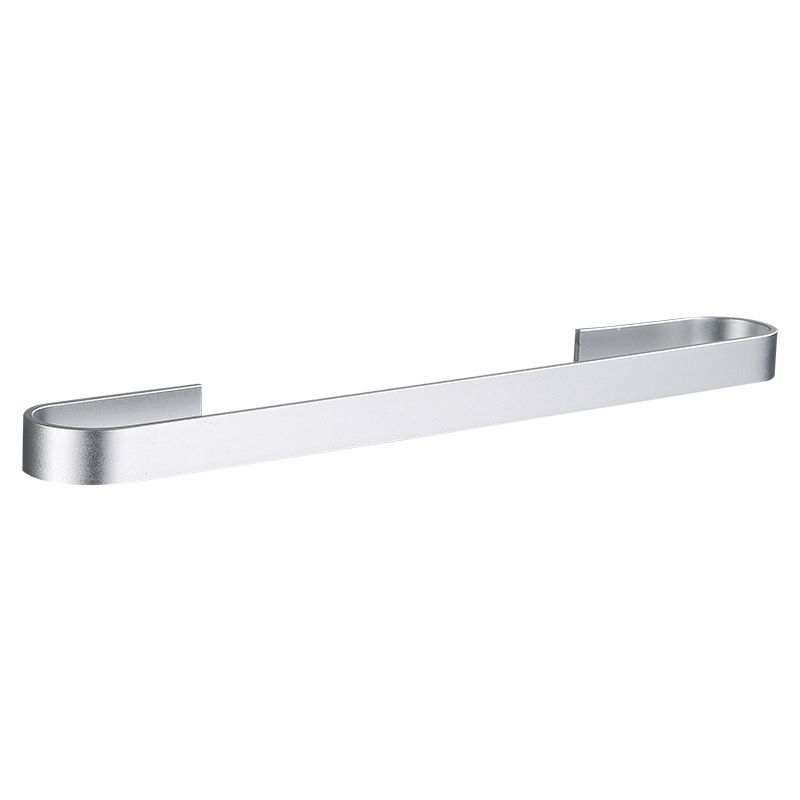 Contemporary 2-piece bathroom accessory set aluminum stainless steel towel bar