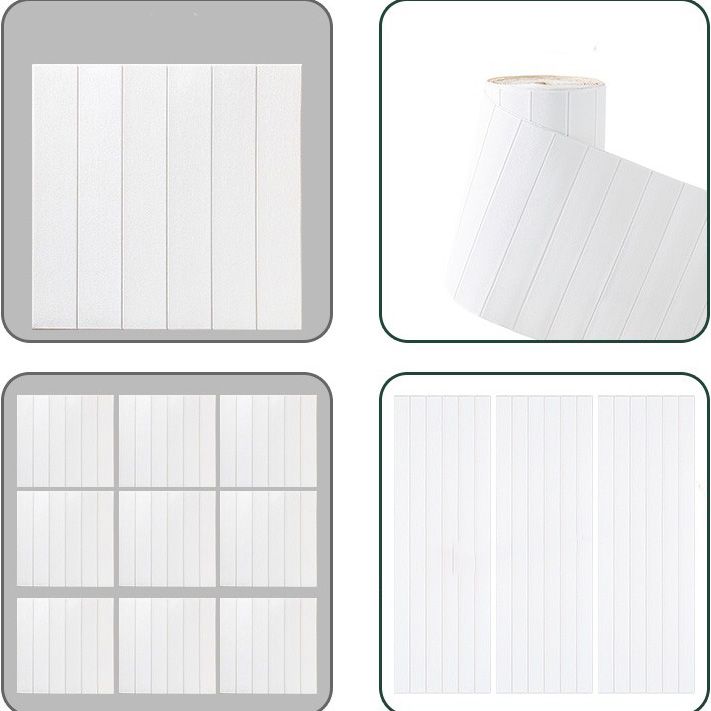 Modern Tin Back Wall Panel 3D Print Wood Grain Design