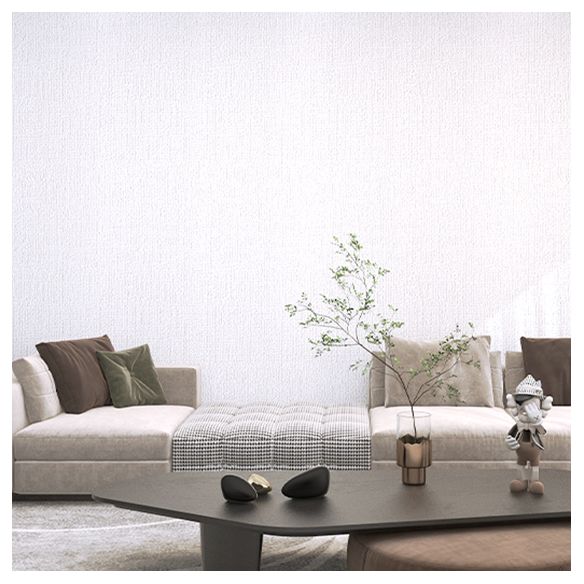 Contemporary flax wall panel textured wall interior wear-resistant plank