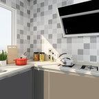 Modern Backsplash Tile Smooth Peel-and-Stick Wall Tile for the Kitchen