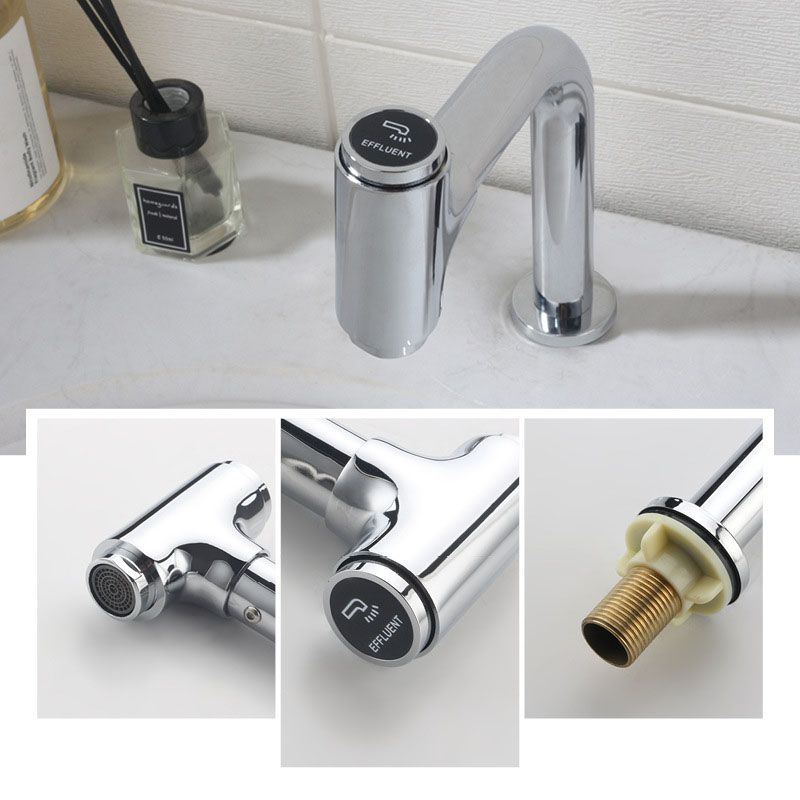 Modern Style Basin Tap Swivel Spout Bathroom Faucet
