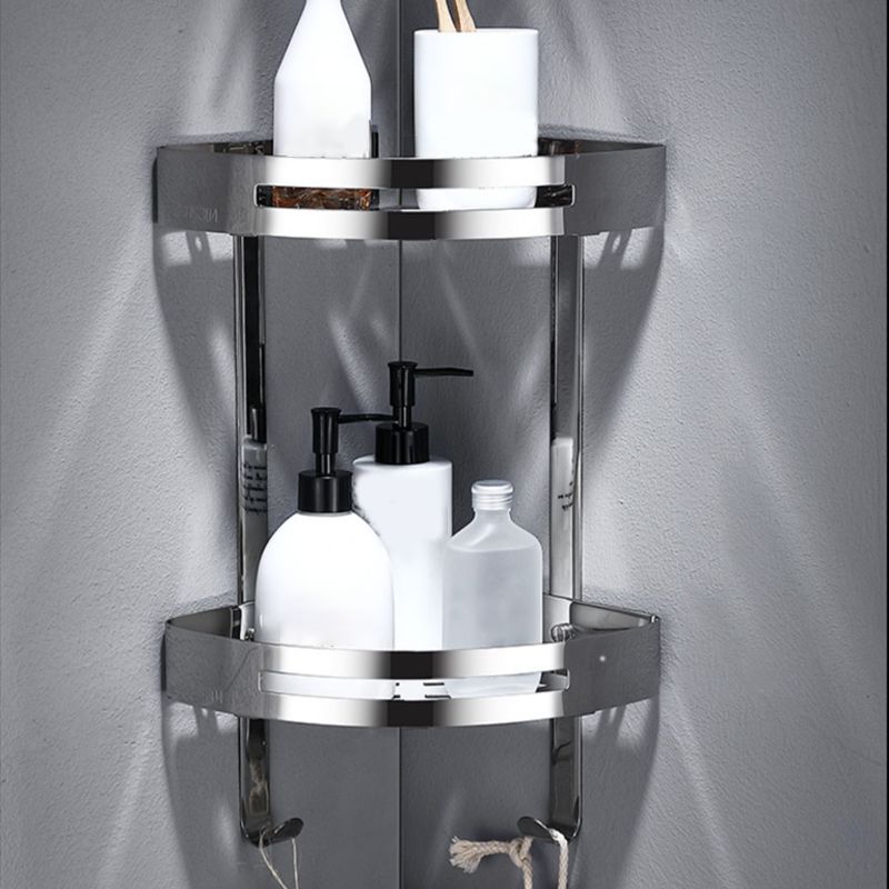 Modern Stainless Steel Bathroom Shelf Paper Holder Bathroom Accessory Set