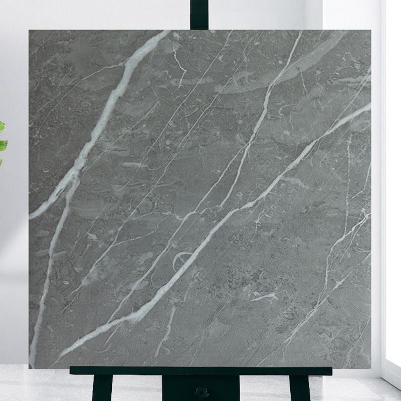 Modern Home Flooring Peel and Stick Marble Print Vinyl Floor
