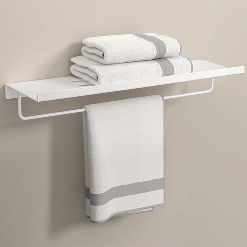 Modern White Bathroom Accessory Set Bathroom Shelf Paper Holder Bathroom Accessory Kit