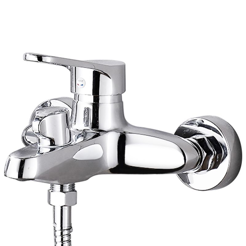 Tradition Fixed Bathtub Mixer Wall Mount Lever Handle Bathtub Mixer