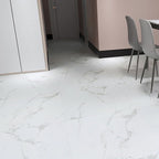 Modern Indoor Vinyl Flooring Marble Print Square PVC Vinyl Floor