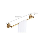 Traditional Bathroom Accessory Set Gold Paper Holder Bathroom Set