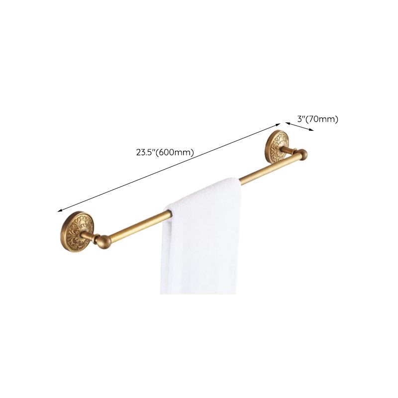 Traditional Bathroom Accessory Set Gold Paper Holder Bathroom Set
