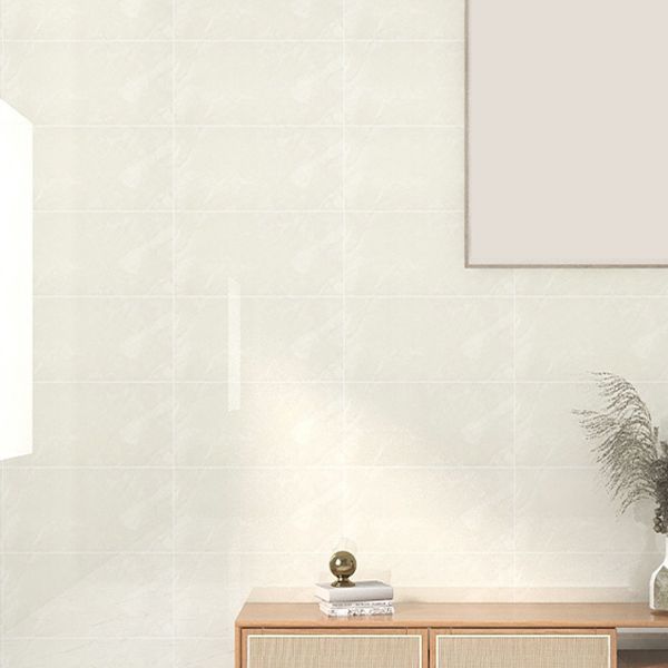Plastic Peel and Stick Back Wall Rectangular Field Tile Peel and Stick Back Wall