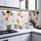 Modern Peel and Stick backsplash tiles plastic wallpaper for kitchen backsplash