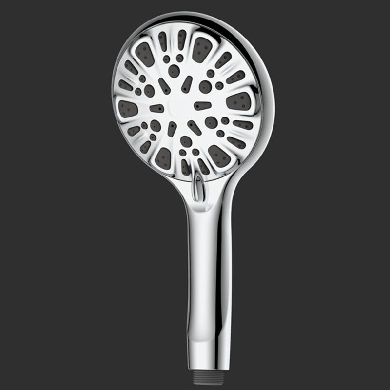 Modern shower head for bathroom 9-nozzle round wall-mounted shower head