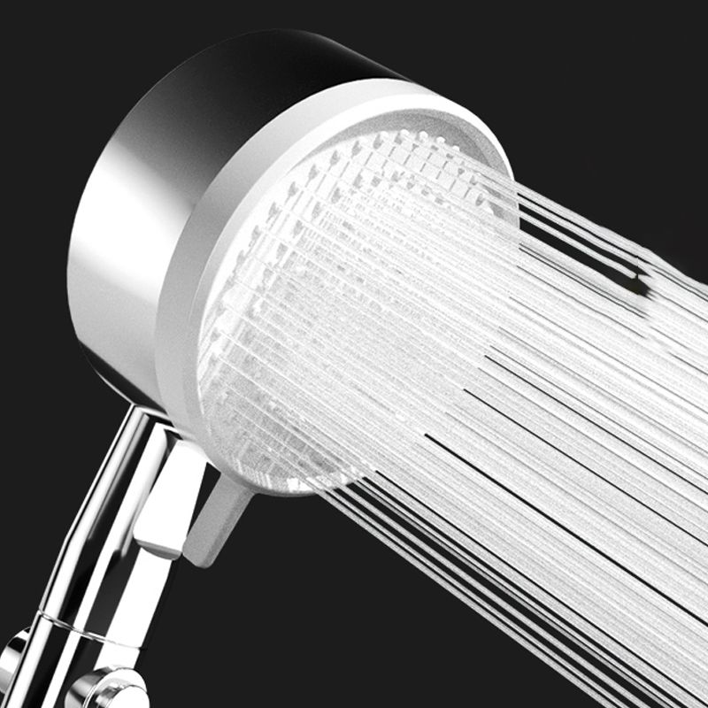 Metal Shower Head Combo Modern Adjustable Spray Pattern Hand Shower