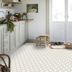 Square Interior Vinyl Floor Peel and Stick Coin Hole Graphic Waterproof Vinyl Floor