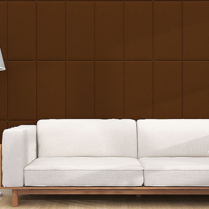 Modern Style Wall Paneling Peel and Stick Wall Paneling with Padding