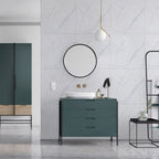 Waterproof Wallpaper PVC Single Tiles Wallpaper with Square Shape