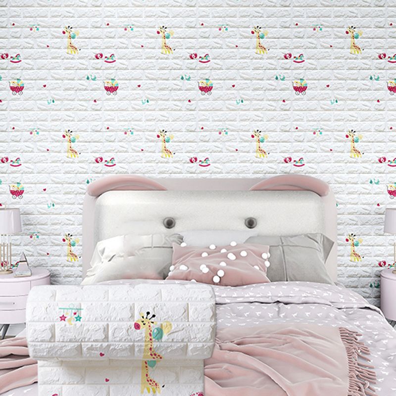 Modern Cartoon Wall Covering Peel and Stick Wall Ceiling for Bedroom