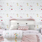 Modern Cartoon Wall Covering Peel and Stick Wall Ceiling for Bedroom