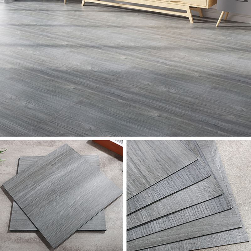 Modern Vinyl Floor Wood Look Peel and Stick Hand-Scraped PVC Floor
