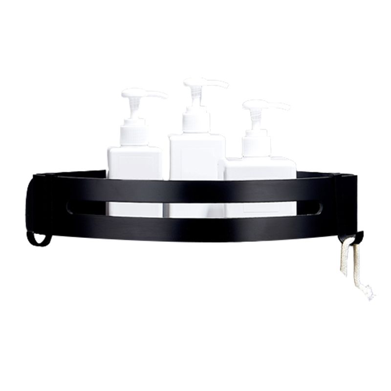 Black Bathroom Set Modern 1/2/3 - Piece Anti-Rust Bathroom Rack