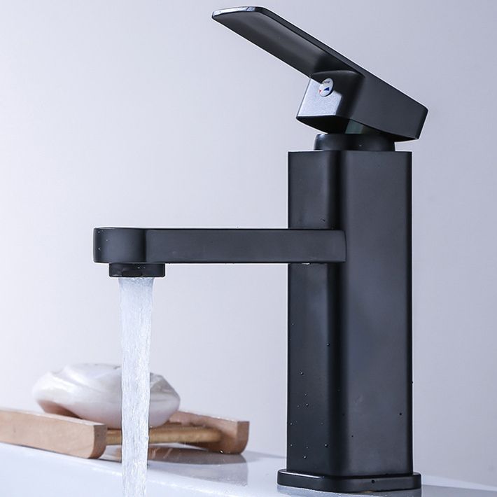 Industrial Bathroom Faucet Stainless Steel Lever Handles with Water Hose Sink Faucet