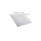 Stainless Steel Showerhead Combo Modern Fixed Showerhead for the Bathroom