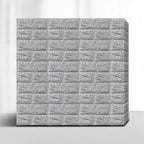 3D-embossed wall panels Color Waterproof Foam Interior wall tile